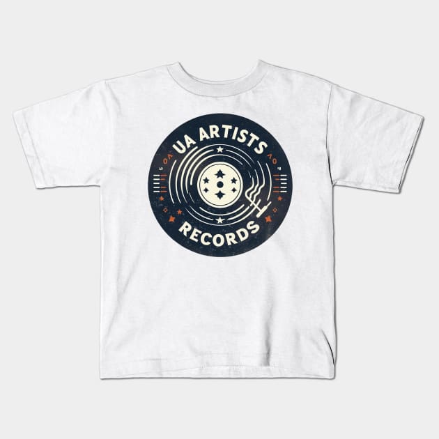 UA Artist Records Fan Art Kids T-Shirt by Trendsdk